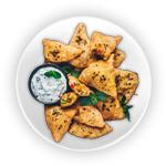 Samosa(meat Or Vegetable) 