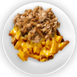 Chips, Cheese & Donner Meat 