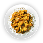 Chicken Korma & Rice 